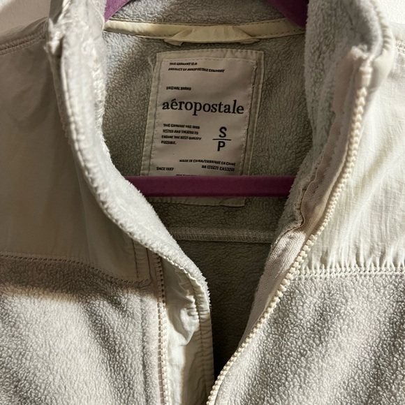 Aeropostale Light Gray Ski Jacket Small - Picture 3 of 4
